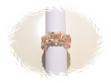 Ring rosa metallic