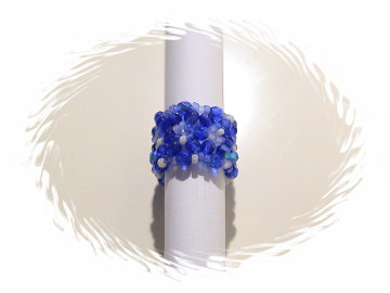 Ring blau