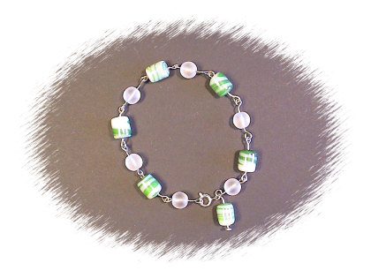 Carambol Armband (grün)
