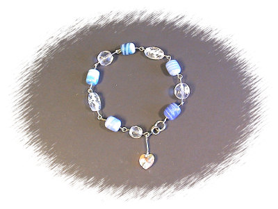 Carambol Armband (blau)