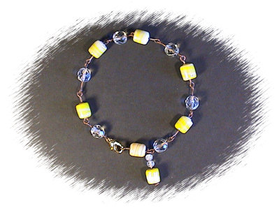 Carambol Armband (gelb)