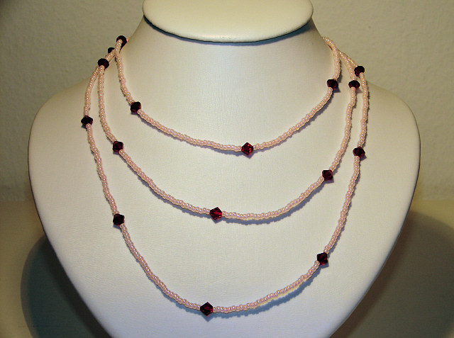 Wickelkette 1-2-3 rosa