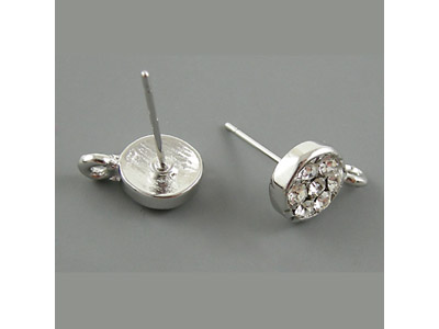 Ohrstecker mit Strass