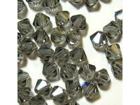 5328 XILION, 6mm, Black Diamond, 10 Stk