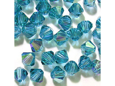 5328 XILION, 4mm, Indicolite AB, 50 Stk