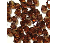 5328 XILION, 6mm, Smoked Topaz, 10 Stk