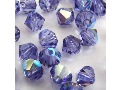 5328 XILION, 4mm, Tanzanite AB, 50 Stk