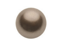 Pearl, 4mm, Powder Almond, 10 Stk