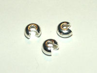 Crimp Covers platin 3.2x2.2mm, 10 Stk