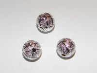 Metallperle Stardust "Fussball", 1 Stk