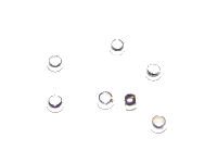 Quetschperlen, 2mm, 100Stk