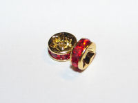 Strassrondell, light siam, 6mm (Aktion)