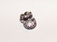 Strassrondell, amethyst, 6mm (Aktion)