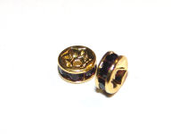 Strassrondell, amethyst, 6mm (Aktion)