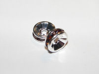 Strassrondell, smoked topaz, 7mm (Aktion)