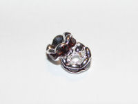 Strassrondell, smoked topaz, 6mm (Aktion)