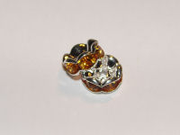 Strassrondell, topaz, 8mm (Aktion)