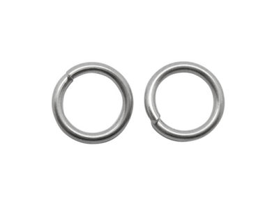 Zwischenring, Edelstahl, 6mm, 10Stk